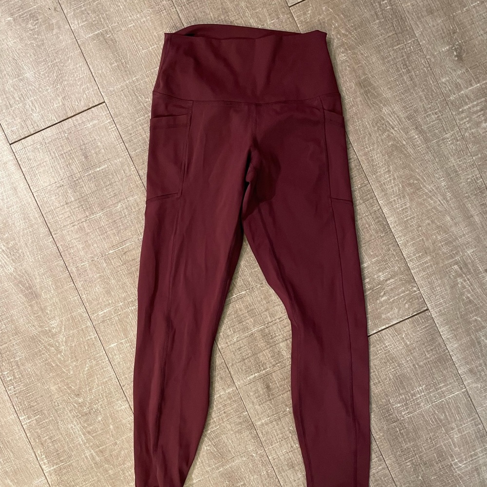 Carbon Interlink High Waist Side Pocket 7/8 Ankle Legging